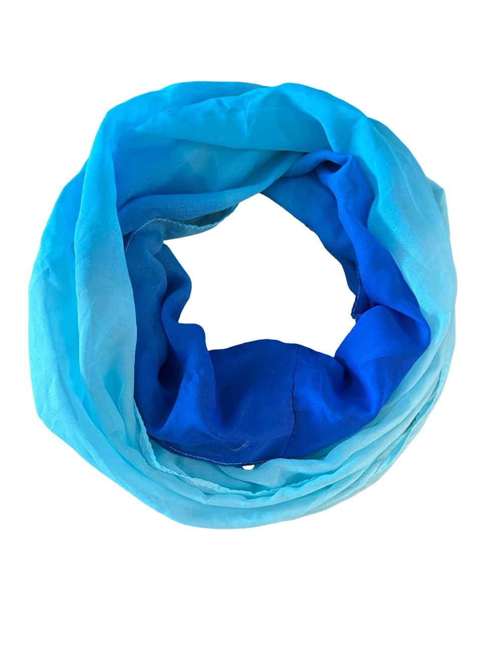 Ombre Blue Infinity Scarf - Women Accessories